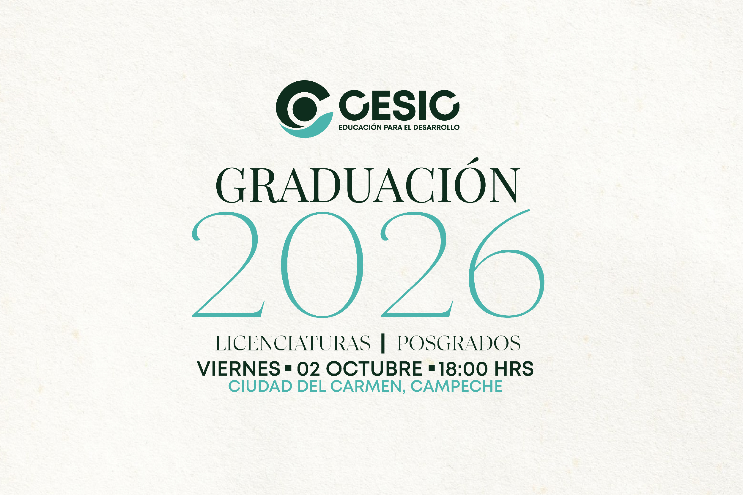 Ceremonia de Graduación 2026